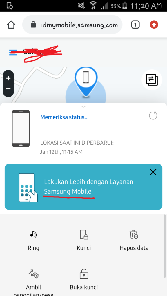 cara mengecek kemanan dan mengontrol keamanan pada hp samsung 