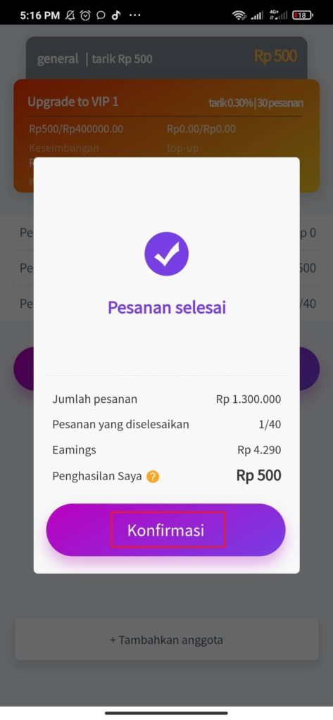 Cara Mengerjakan Misi dari Aplikasi Money Game Pocket Android