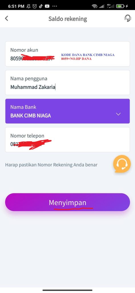 Cara Melakukan Penarikan Aplikasi Money Game Pocket Android