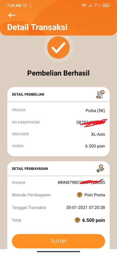 Cara Mendapatkan Pulsa XL dari Aplikasi Ponta