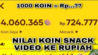 1000 Koin Snack video Berapa Rupiah