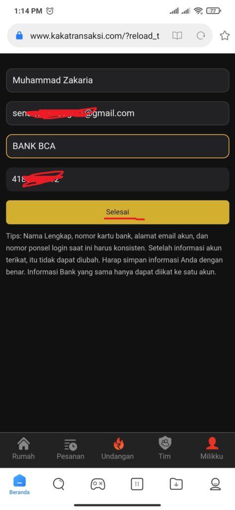 Cara Menarik Uang dari Situs Kaka Transaksi Situs Trading Bitcoin