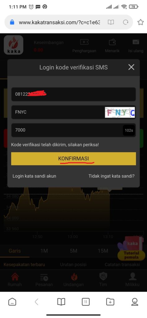 Kaka Transaksi Situs Trading Bitcoin