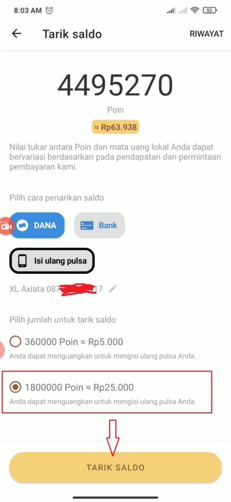 Cara Menukarkan Pulsa Gratis All Operator dari Aplikasi Buzzbreak