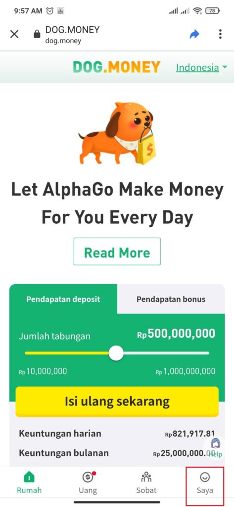 Cara Mudah Mendapatkan Uang Gratis dari Aplikasi Dog Money