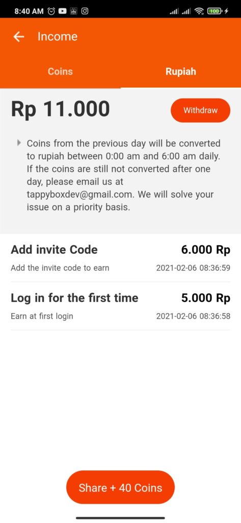 Cara Mendapatkan Saldo Dana Gratis dari Aplikasi Tappy Box