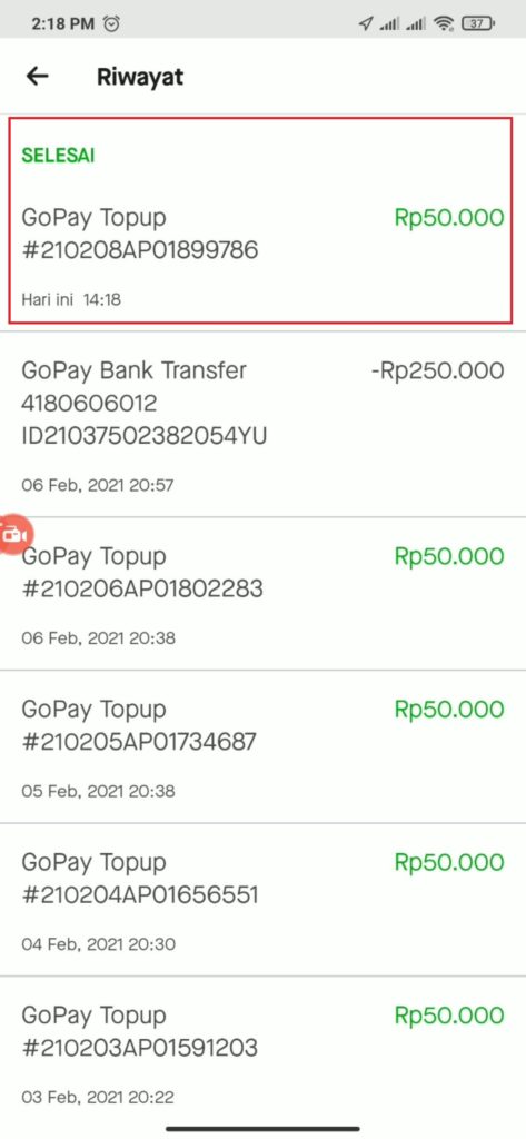 Saldo Gopay Gratis dari Snack Video Terbaru