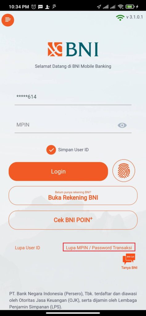 Cara Mudah Mengatasi BNI MBanking Terblokir 