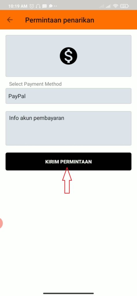 Cara Melakukan Penarikan dari Aplikasi XonVids