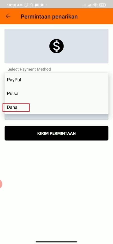 Metode penarikan dari aplikasi XonVids