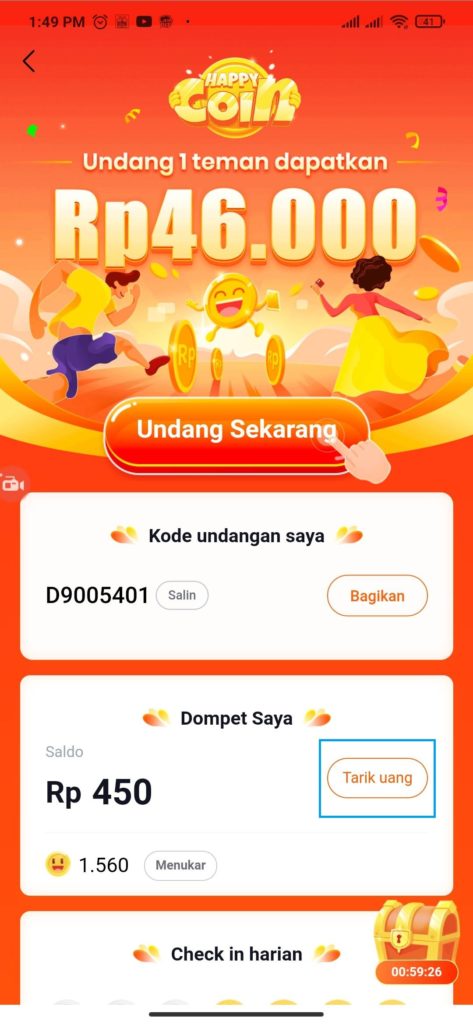 Cara Melakukan Penarikan Saldo Dana Gratis dari Aplikasi Helo