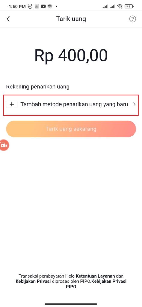 Cara Melakukan Penarikan Saldo Dana Gratis dari Aplikasi Helo