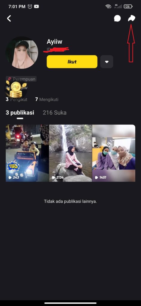 Cara Menghapus Akun Snack Video dengan Lapor Akun ke Snack Video