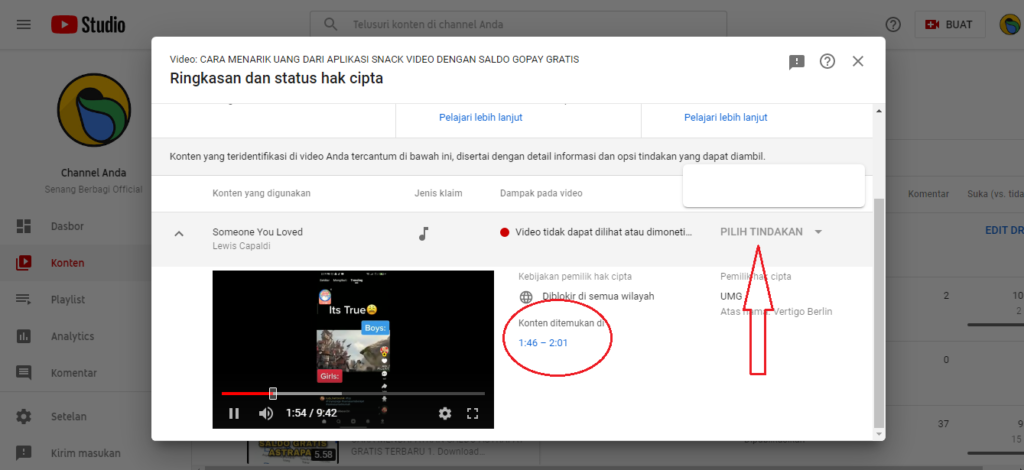 Cara Mudah Mengatasi Klaim Hak Cipta Video Youtube