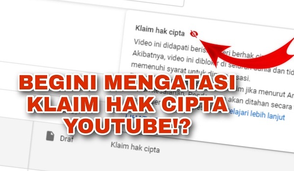 klaim hak cipta Youtube