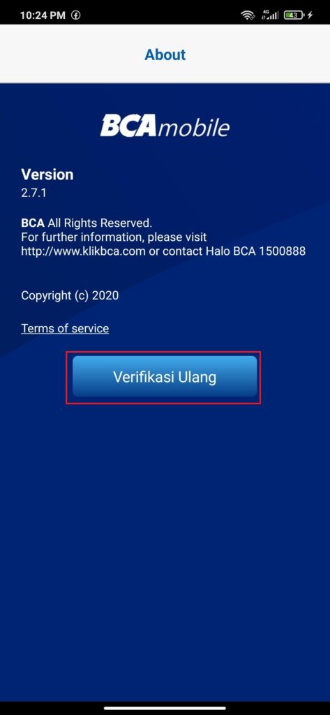 Cara Mengatasi Sim Card Tidak Sesuai Pada BCA Mobile