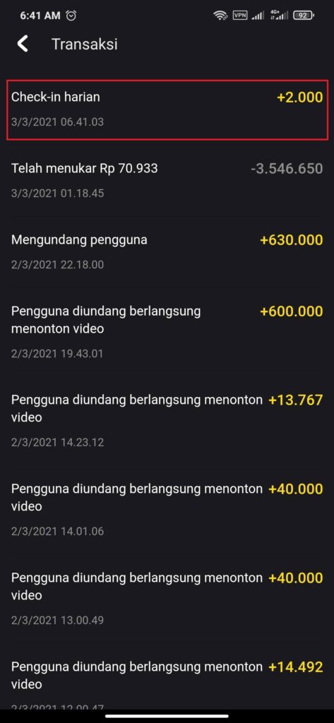 cara chekin tanpa aplikasi VPN