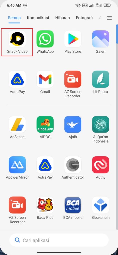 Cara Membuka Snack Video Tanpa Aplikasi VPN 100 % Aman bisa Check in harian