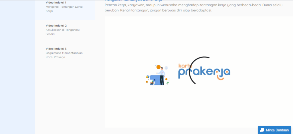 Cara Mengatasi Nonton Video Edukasi Kartu Prakerja Memuat Terus