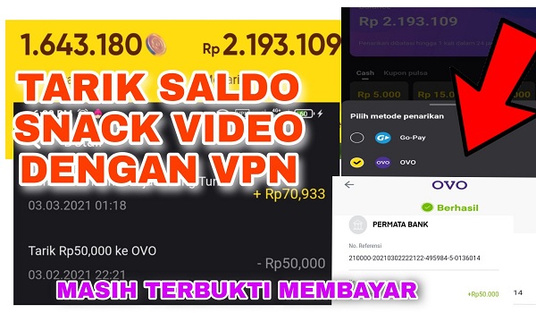 Apakah Membayar Membuka Aplikasi Snack Video dengan VPN