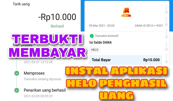 Cara Instal Aplikasi Helo Penghasil Uang