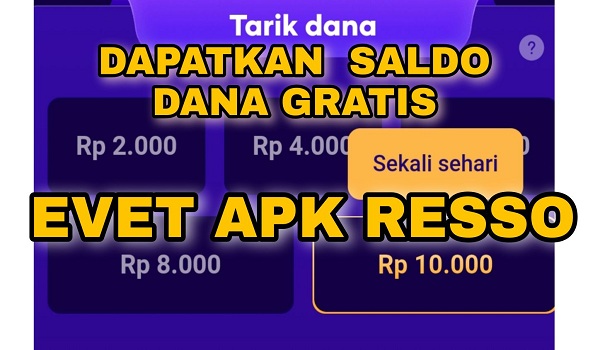 Cara Mendapatkan Saldo Dana dari Aplikasi Resso