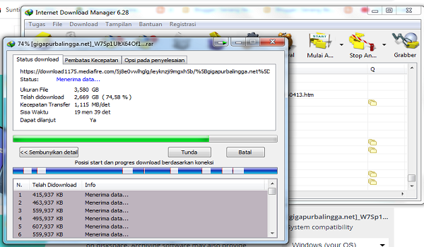 Cara Mengatasi Eror Terjadi Ketika Download di IDM