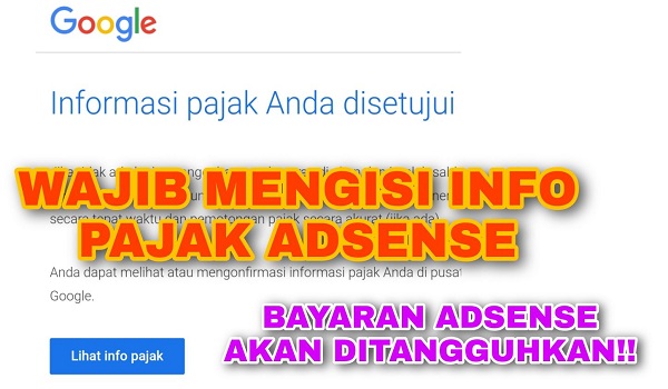 Cara Mengatasi Periksa Apakah Informasi Pajak Tambahan diperlukan