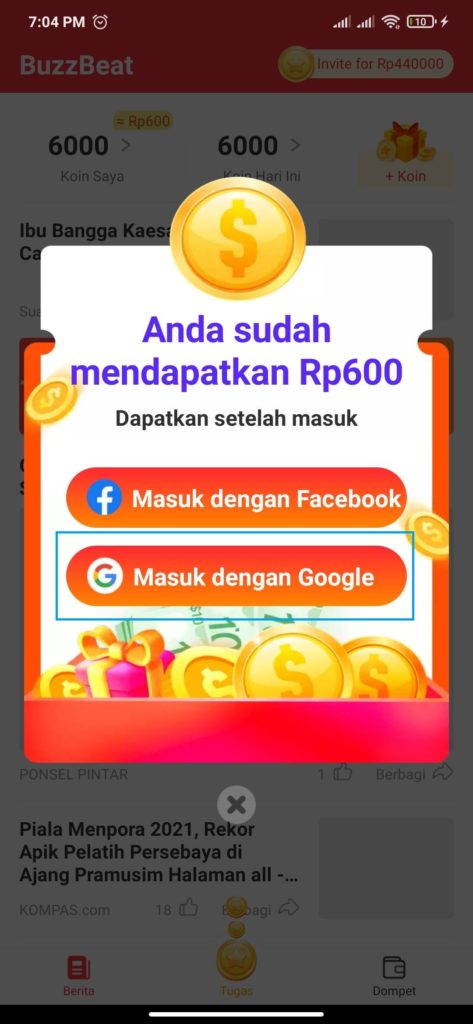 Cara Mendapatkan Saldo Dana dari Aplikasi Buzzbeat