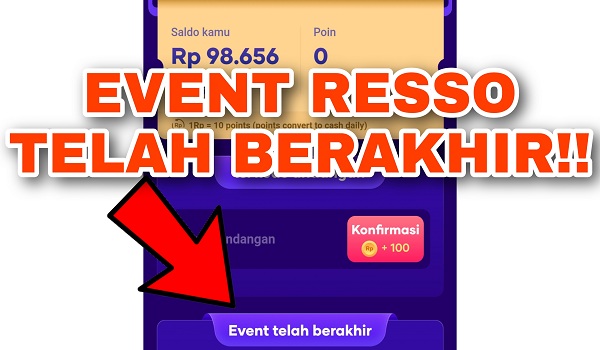 Apakah Event Aplikasi Resso Sudah Berakhir