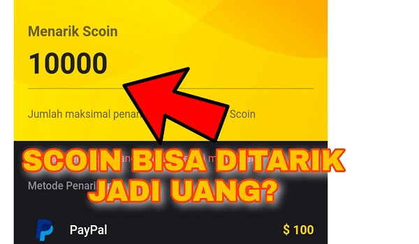 Cara Menarik Scoin Snack Video Ke Rekening Bank