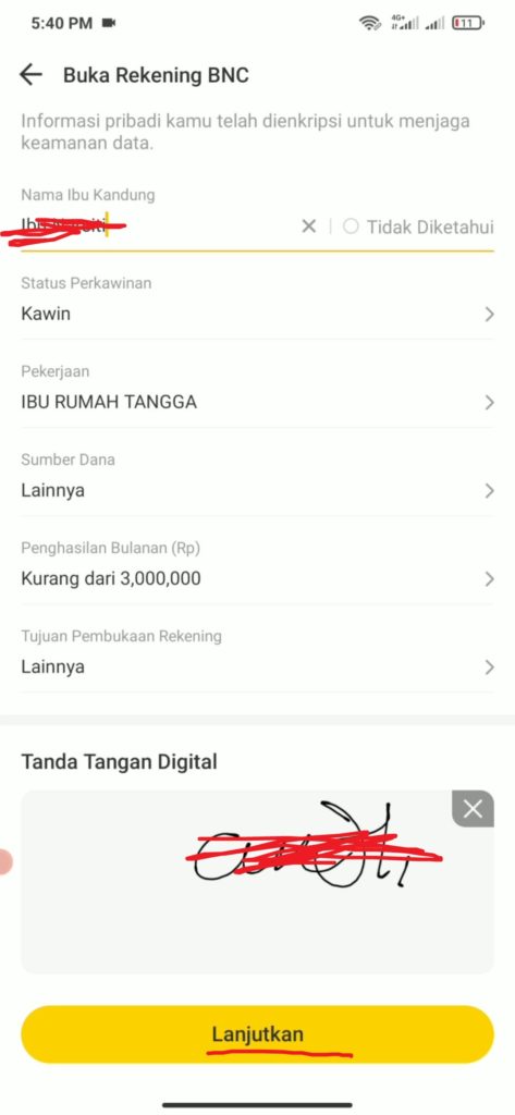 cara verifikasi ktp Bank Neo Commerce