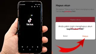 cara menghapus akun Tiktok Lite