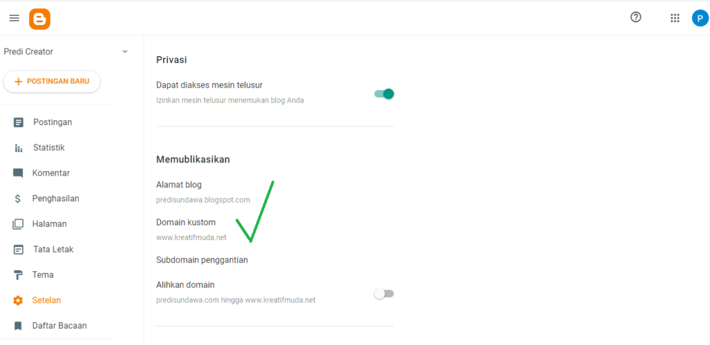 Cara Mengganti Alamat Blog dengan Domain Kustom dari NameCheap