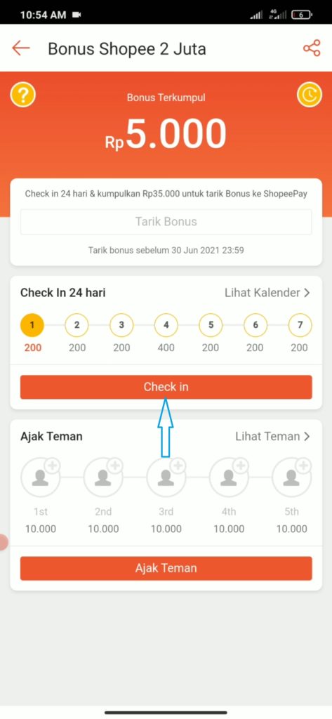 dapatkan shopee 2 juta dari event terbaru