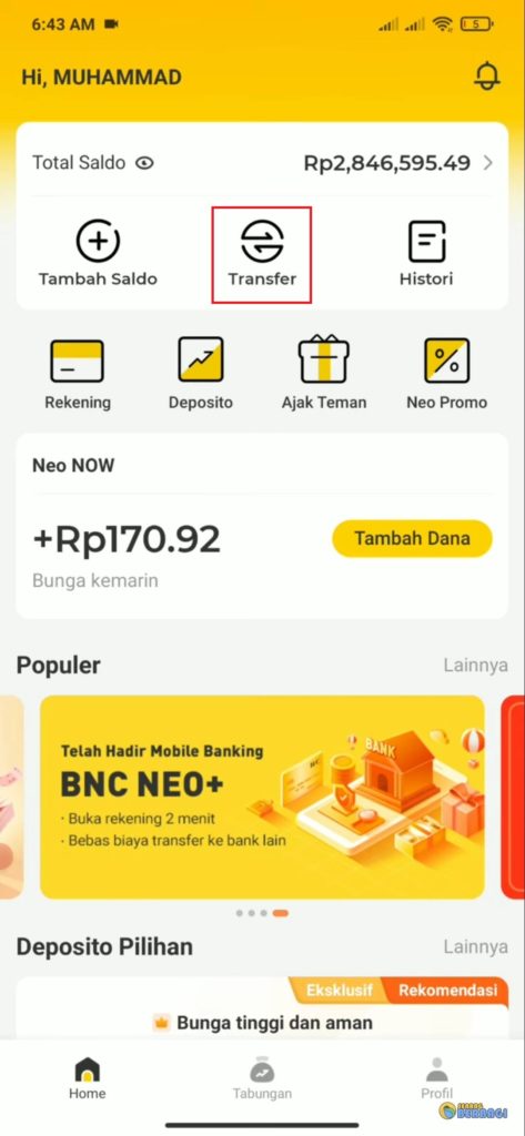 Cara Menarik Saldo Aplikasi Neo+ Lewat Gopay