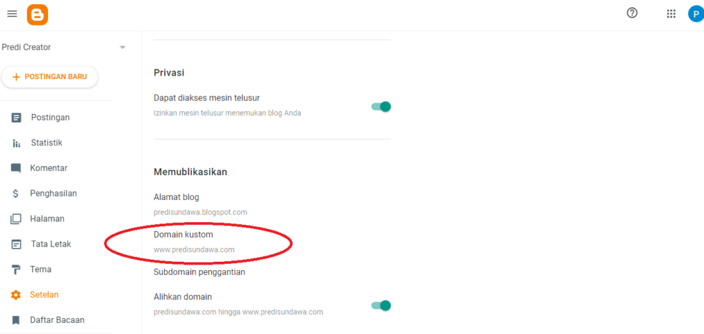 Cara Mengganti Alamat Blog dengan Domain Kustom dari NameCheap