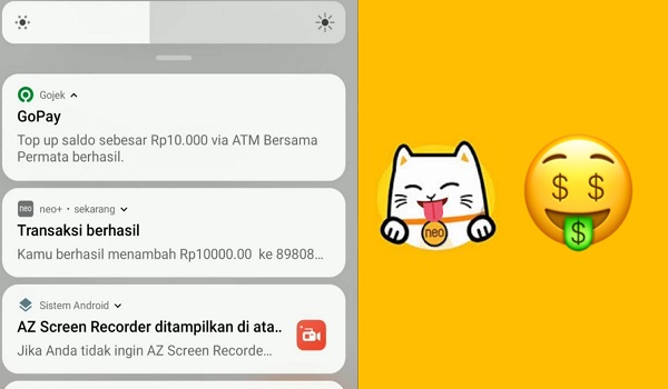 Cara Menarik Saldo di Aplikasi Neo+ Lewat Gopay