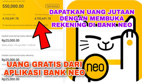 Cara Mendapatkan Uang dari Aplikasi Neo+ Terbaru