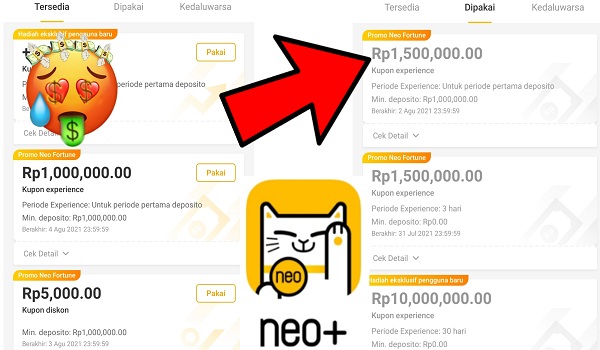 Cara Pakai Kupon Experience dari Promo Neo Fortune