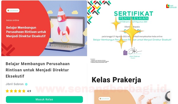 Cara Membeli Pelatihan Kartu Prakerja Luar Sekolah