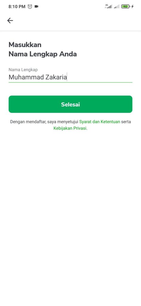 Cara daftar lengkap dari Tokopedia gimana ya 