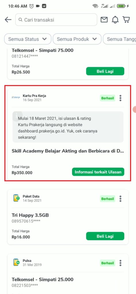 Cara Membeli Pelatihan Prakerja di Situs Skill Academy