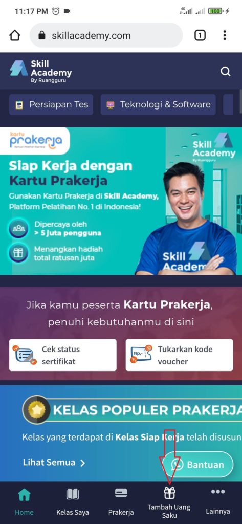 cara mencairkan pulsa dari situs tokopedia