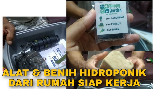 Berapa Lama Alat dan Benih Hidroponik Sampai Rumah