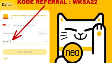 Kode Referral Neo+ Tanpa Foto Bersama dan Cara Memasukkanya