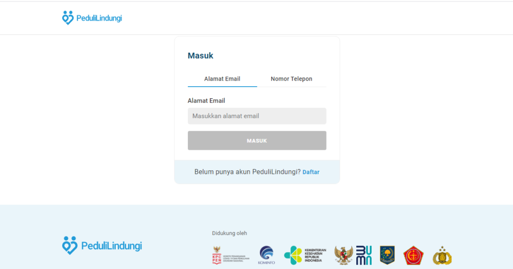 Cara Download Sertifikat Vaksin Pertama di Situs Peduli Lindungi 