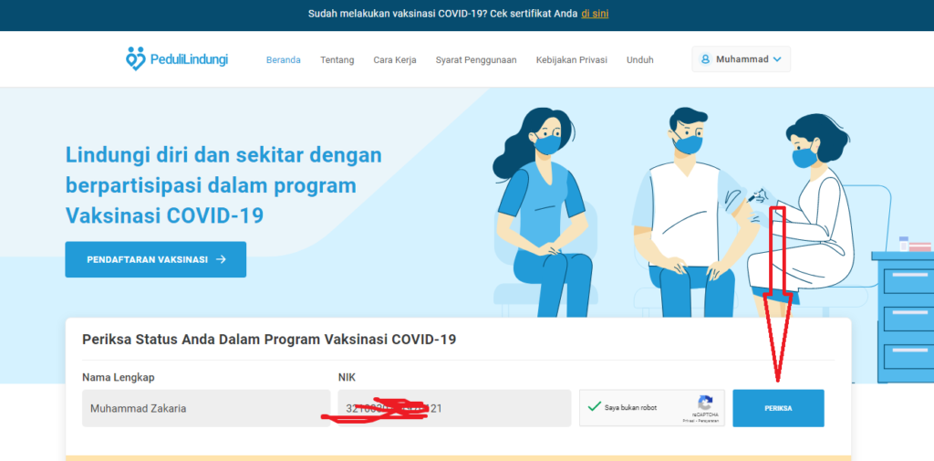 Kenapa Sertifikat Vaksin Pertama Tidak Ada ?