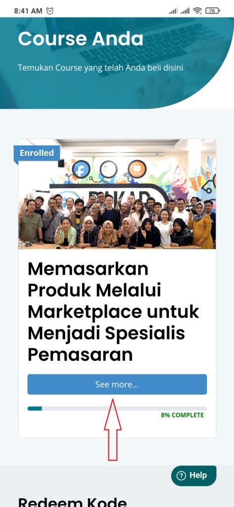 Cara Membuka Kelas Pelatihan Prakerja di Situs Pakar