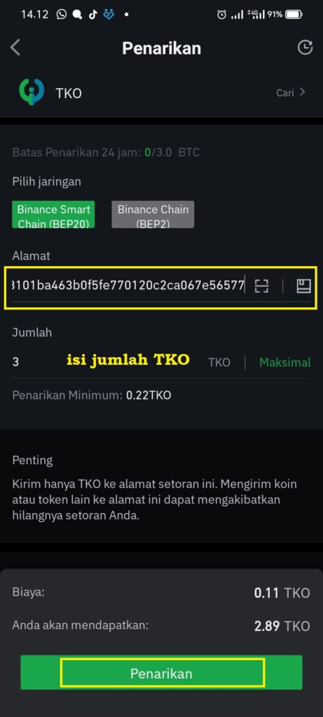 cara kirim saldo tko ke teman di Aplikasi Toko Crypto